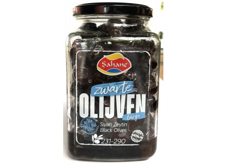 SAHANE OLIJVEN ZWART LARGE 600G