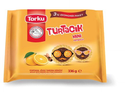 TORKU TURTACIK ORANGE 3-PACK 306G