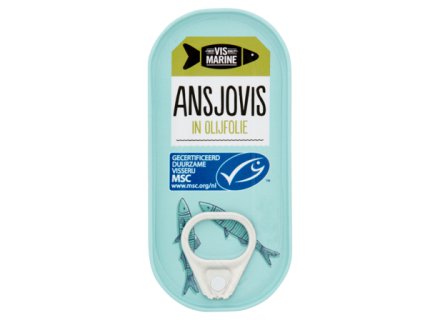 VISMARINE ANSJOVIS IN OLIJFOLIE