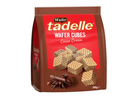 TADELLE KUBUS CACAO WAFEL 200G