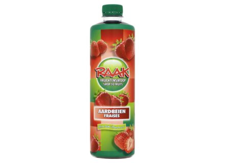 RAAK SIROOP AARDBEI 750ML