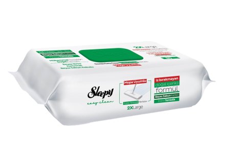 SLEEPY VOCHTIGE DOEKJES EASY CLEAN GROEN 100ST