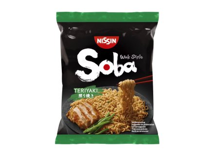 NISSIN SOBA NOODLES TERIYAKI 110G