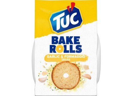 TUC BAKE ROLLS GARLIC FORMAGGIO 150G