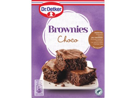 OETKER MIX VOOR BROWNIES CHOCO 360G