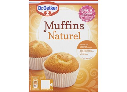 OETKER MUFFINS NATUREL 350G