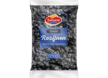 SAHANE ROZIJNEN (ZWART) 500G