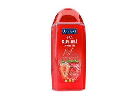 DERMOKIL DOUCHEGEL AARDBEI 500ML	