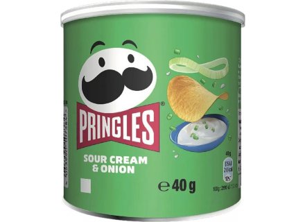 PRINGLES SOUR CREAM & ONION 40G