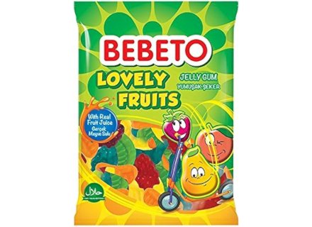 BEBETO LOVELY FRUITS 80G